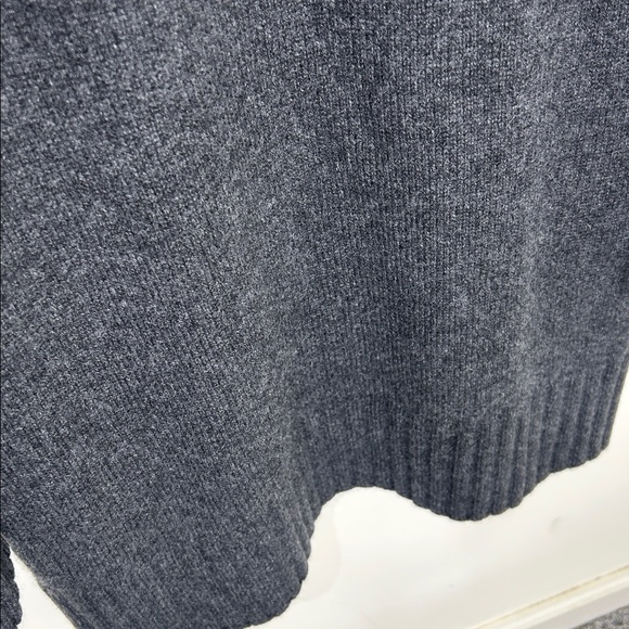 Naked Cashmere 100% Cashmere Sweater Dress Dark Gray Size Large - Picture 13 of 16